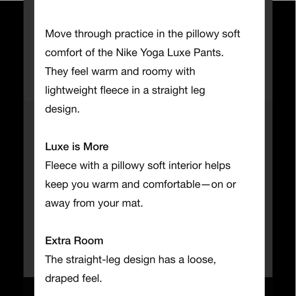 Nike Yoga Luxe Fleece Lined Cropped Pants - Picture 13 of 16